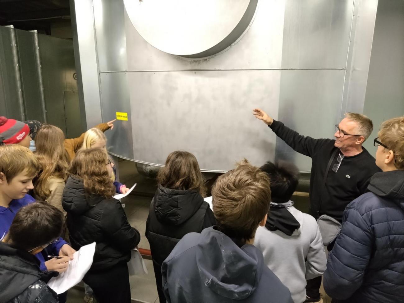 MaFyáČek - Exkurze v kotelně K4