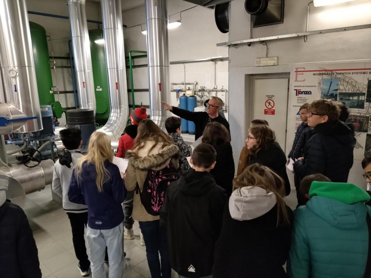 MaFyáČek - Exkurze v kotelně K4