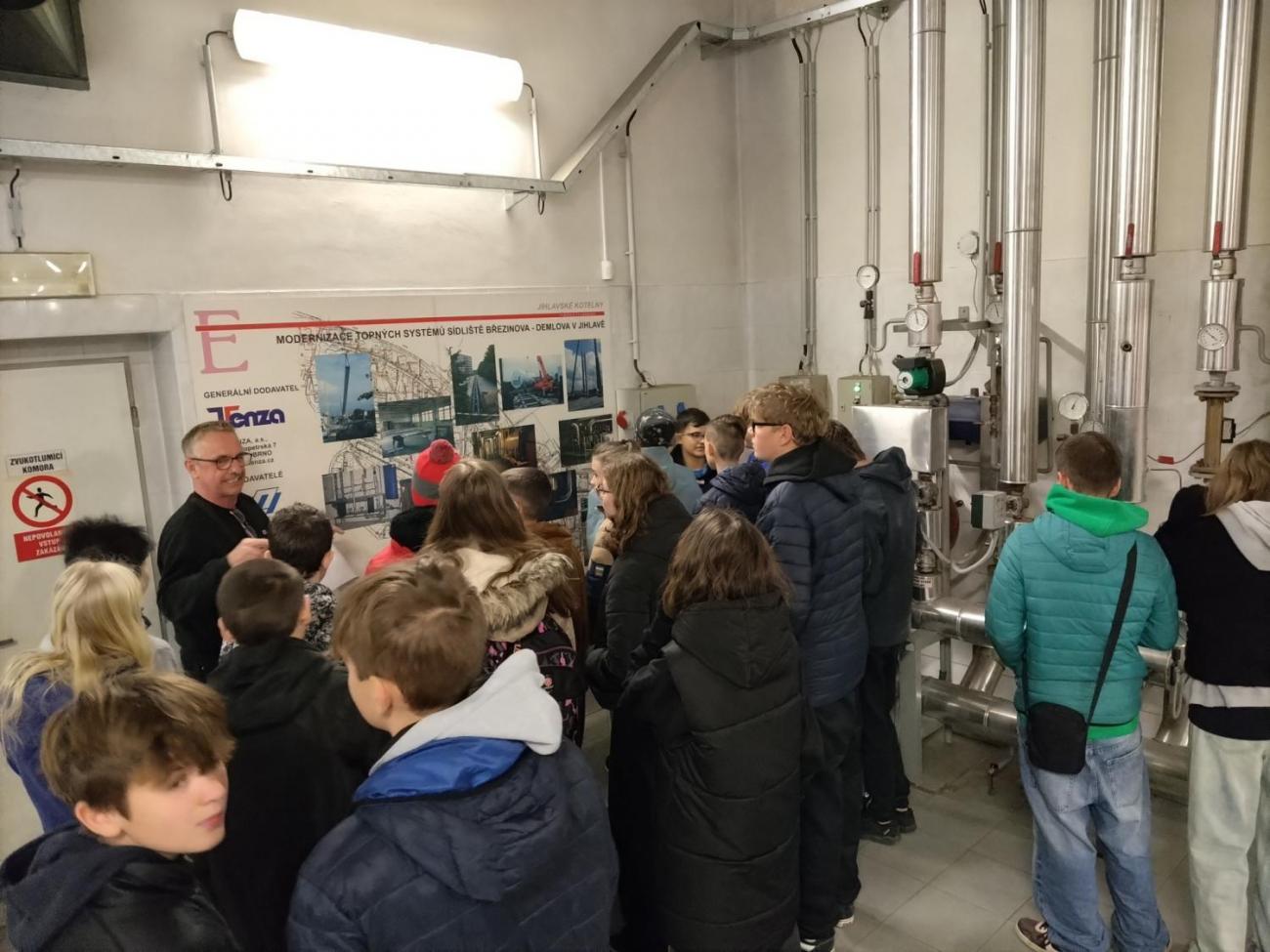 MaFyáČek - Exkurze v kotelně K4