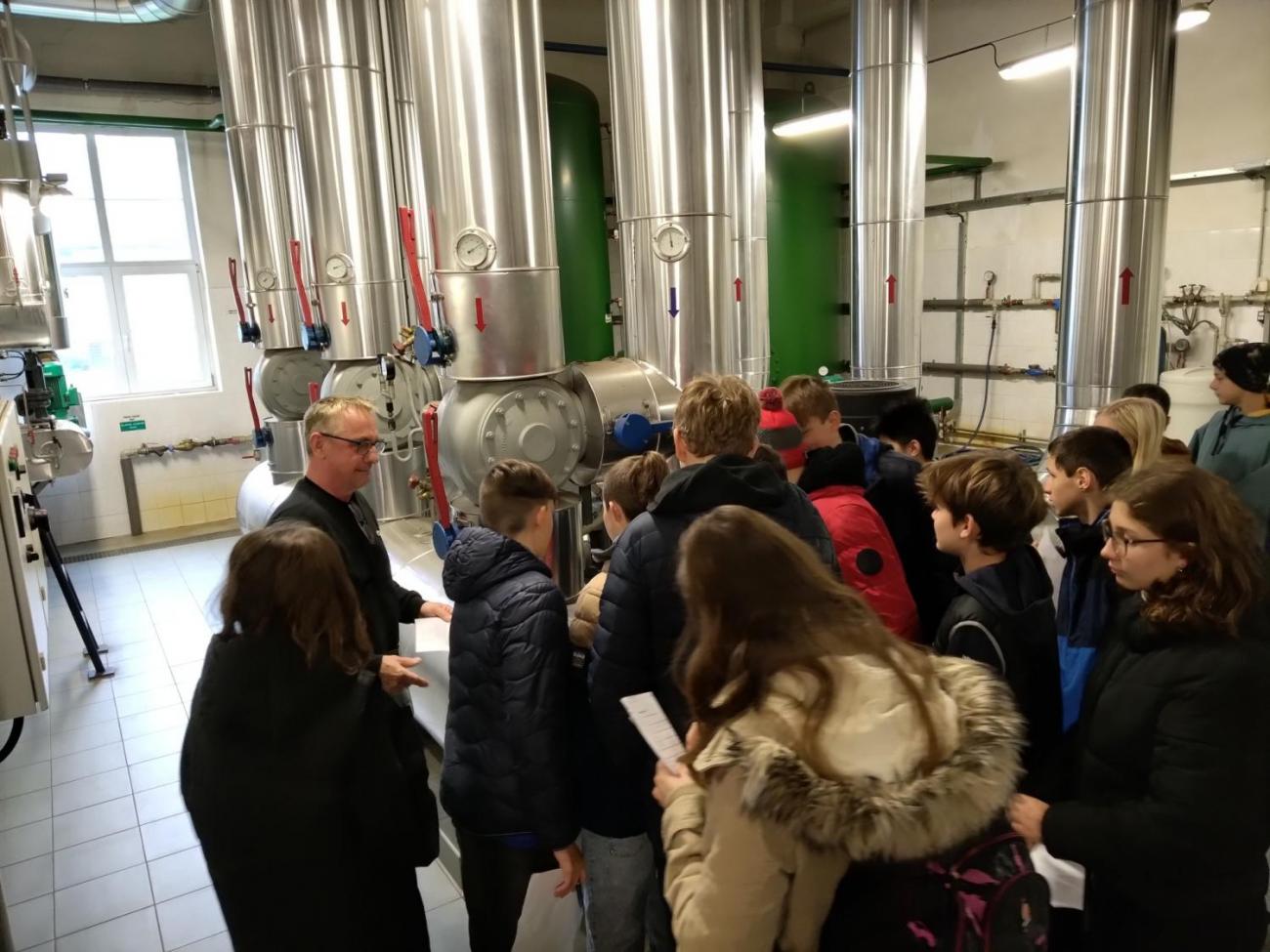 MaFyáČek - Exkurze v kotelně K4