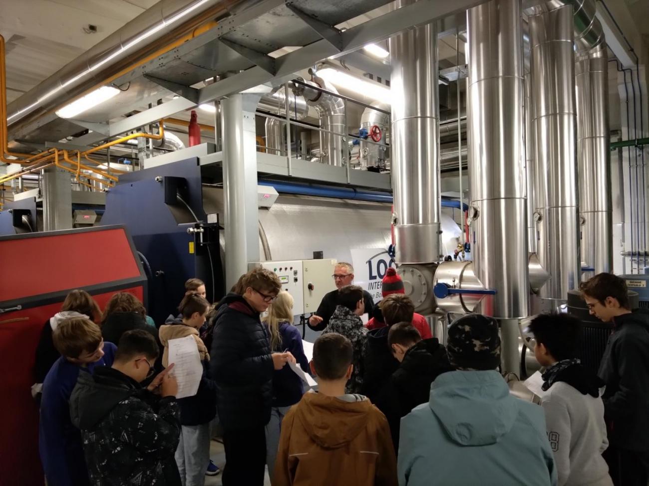 MaFyáČek - Exkurze v kotelně K4