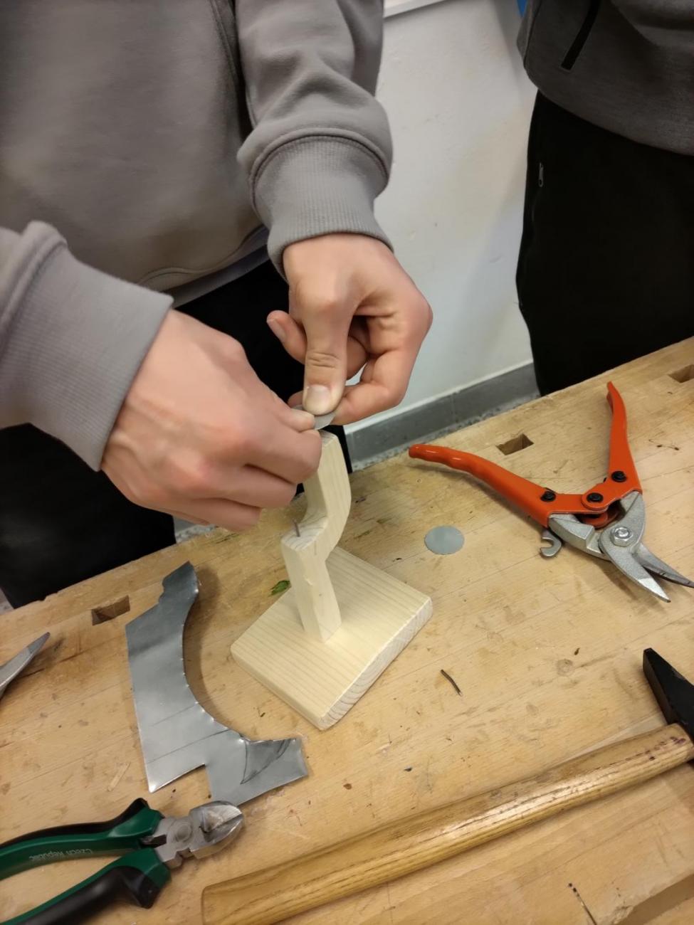 Práce  s dřevem, 9. ročník