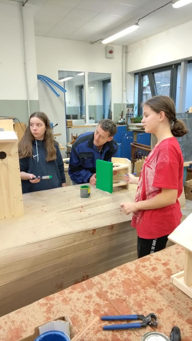 Projekt "Budka"; Spolupráce 7.C s klienty DTS Jihlava