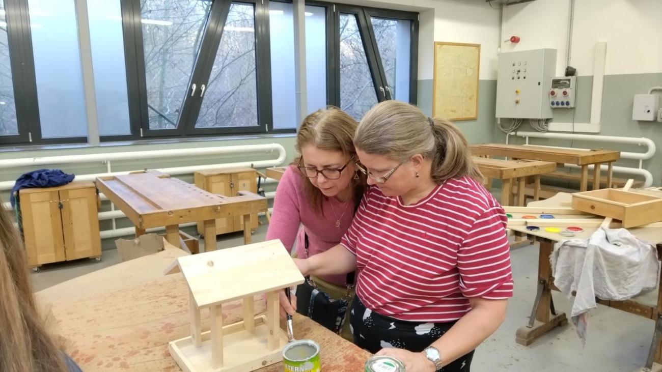 Projekt "Budka"; Spolupráce 7.C s klienty DTS Jihlava