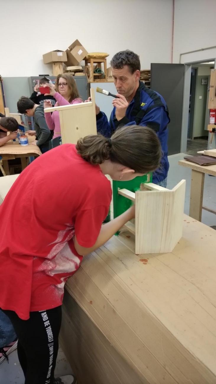 Projekt "Budka"; Spolupráce 7.C s klienty DTS Jihlava