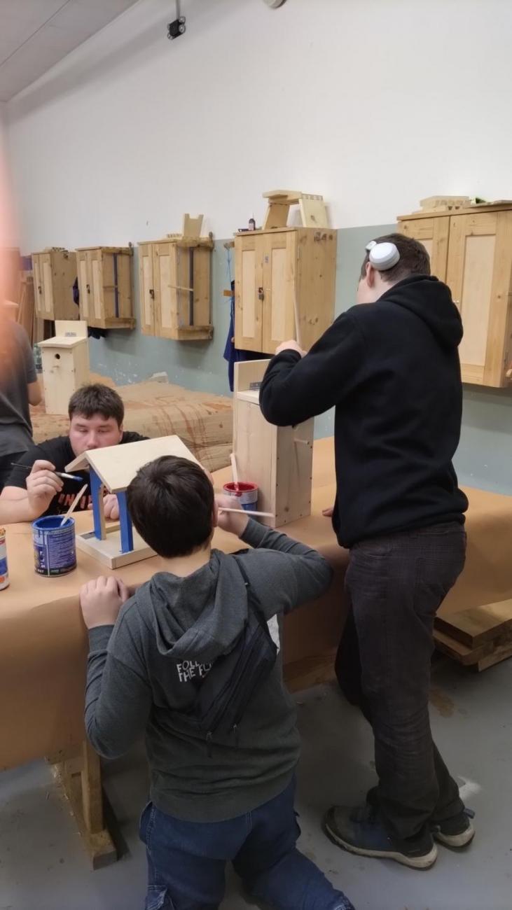 Projekt "Budka"; Spolupráce 7.C s klienty DTS Jihlava