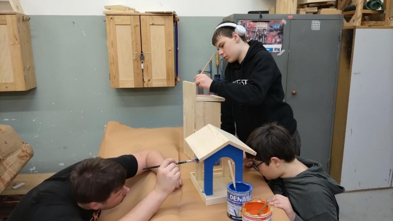 Projekt "Budka"; Spolupráce 7.C s klienty DTS Jihlava