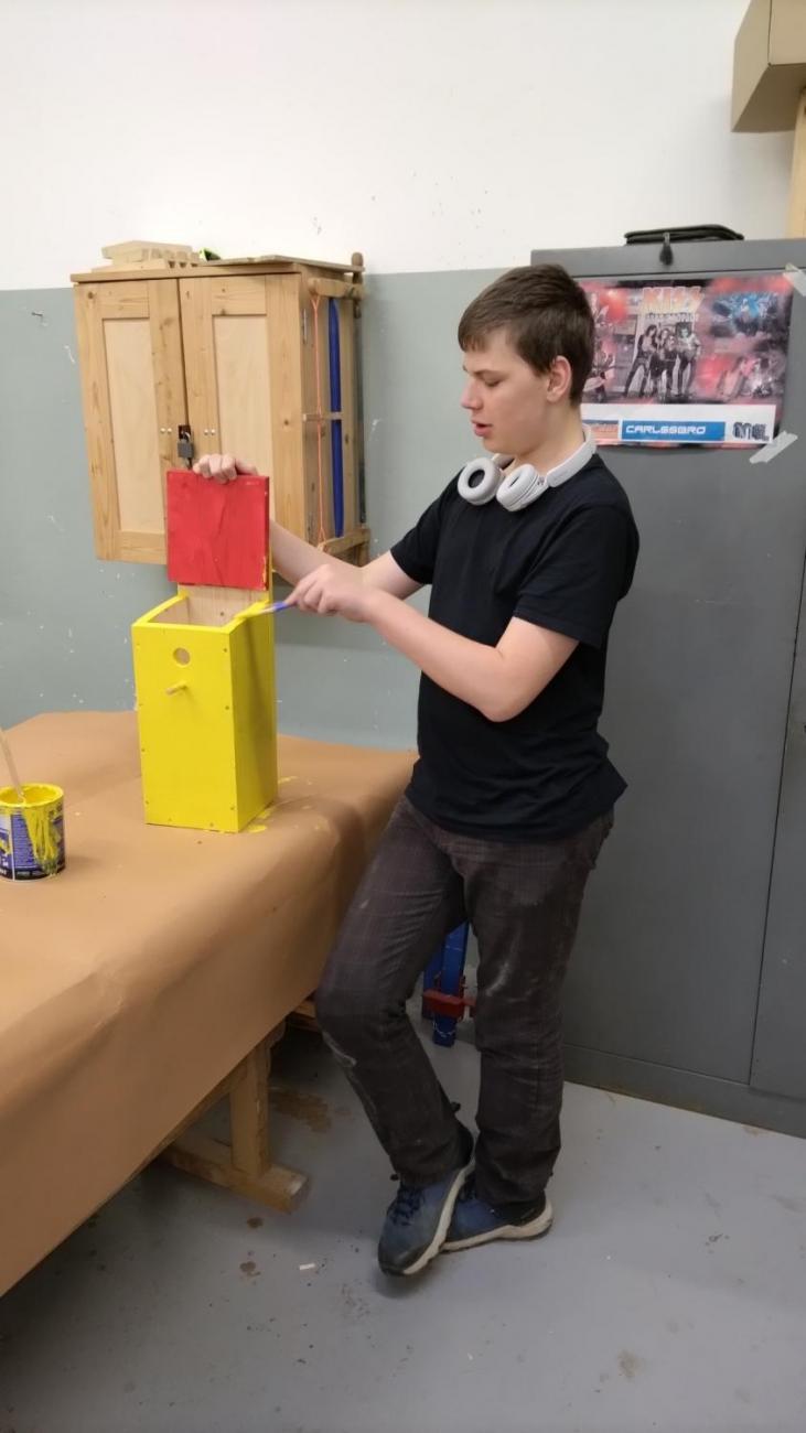 Projekt "Budka"; Spolupráce 7.C s klienty DTS Jihlava