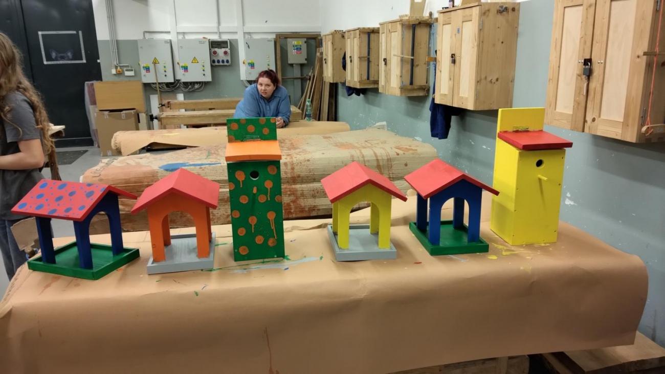 Projekt "Budka"; Spolupráce 7.C s klienty DTS Jihlava