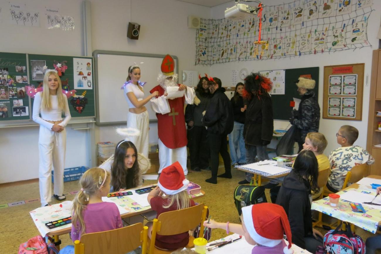 Přišel k nám Mikuláš  1. a 2. ročník