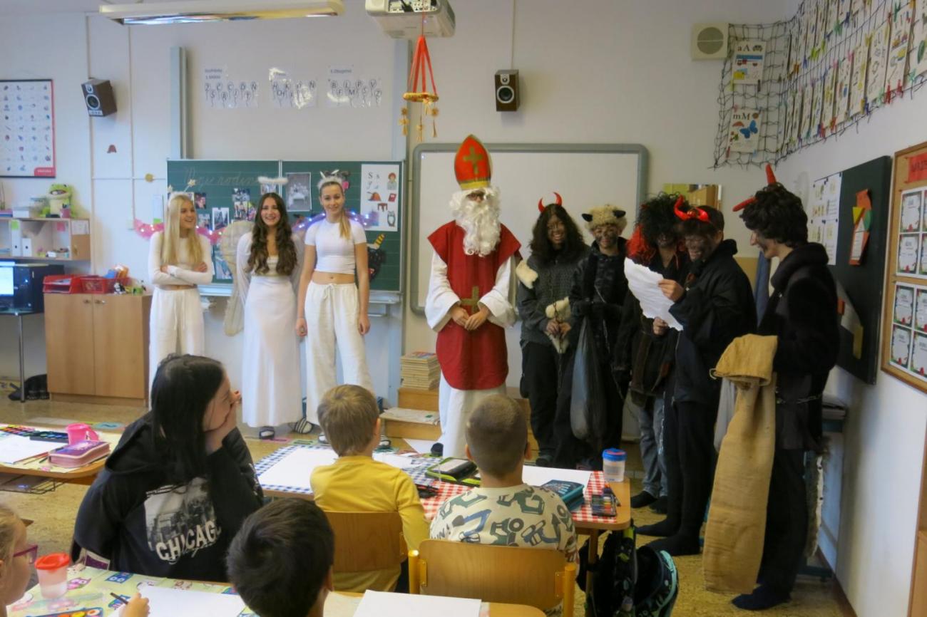 Přišel k nám Mikuláš  1. a 2. ročník