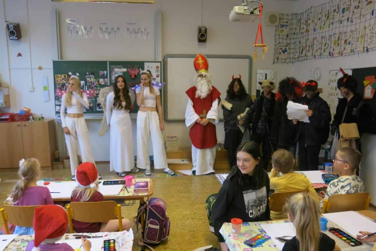 Přišel k nám Mikuláš  1. a 2. ročník
