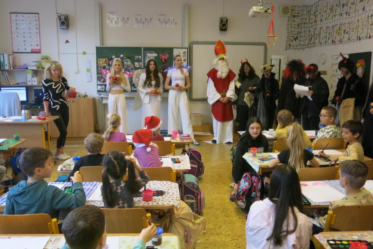 Přišel k nám Mikuláš  1. a 2. ročník