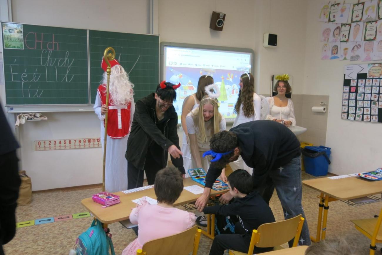 Přišel k nám Mikuláš  1. a 2. ročník