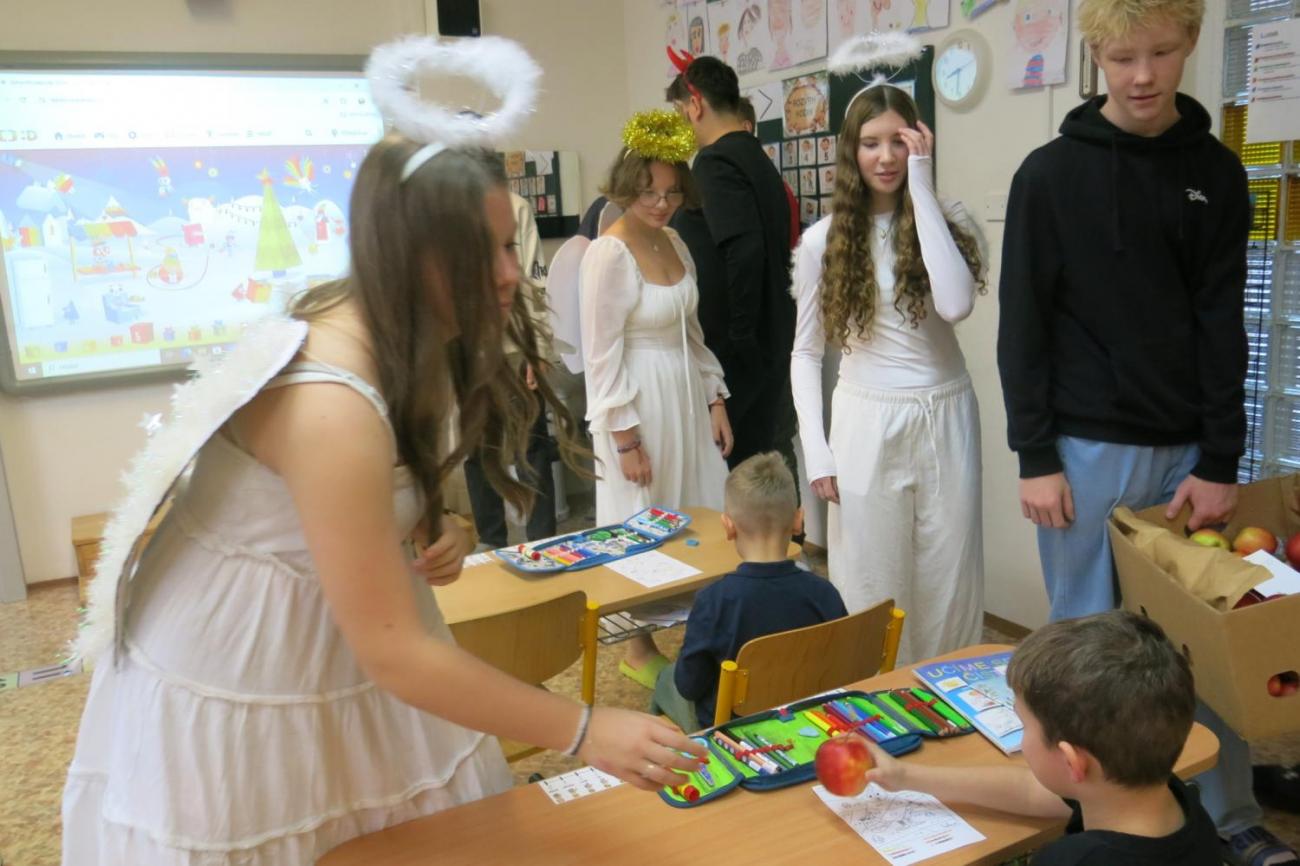 Přišel k nám Mikuláš  1. a 2. ročník