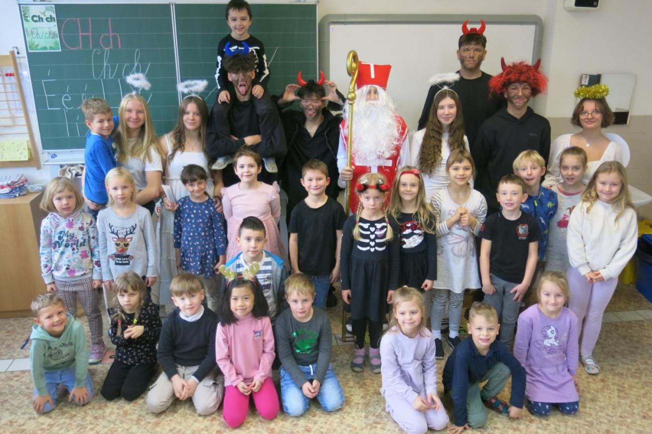 Přišel k nám Mikuláš  1. a 2. ročník