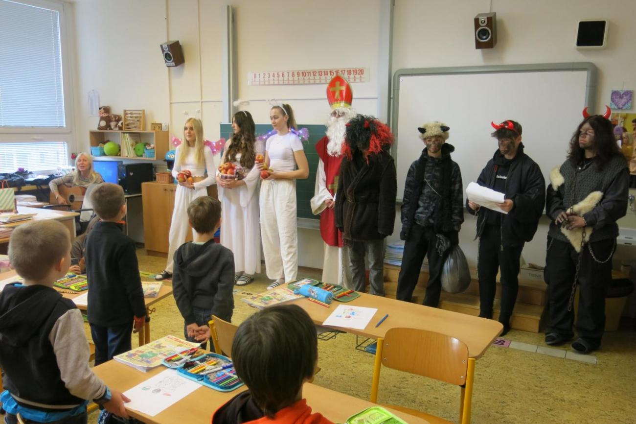 Přišel k nám Mikuláš  1. a 2. ročník