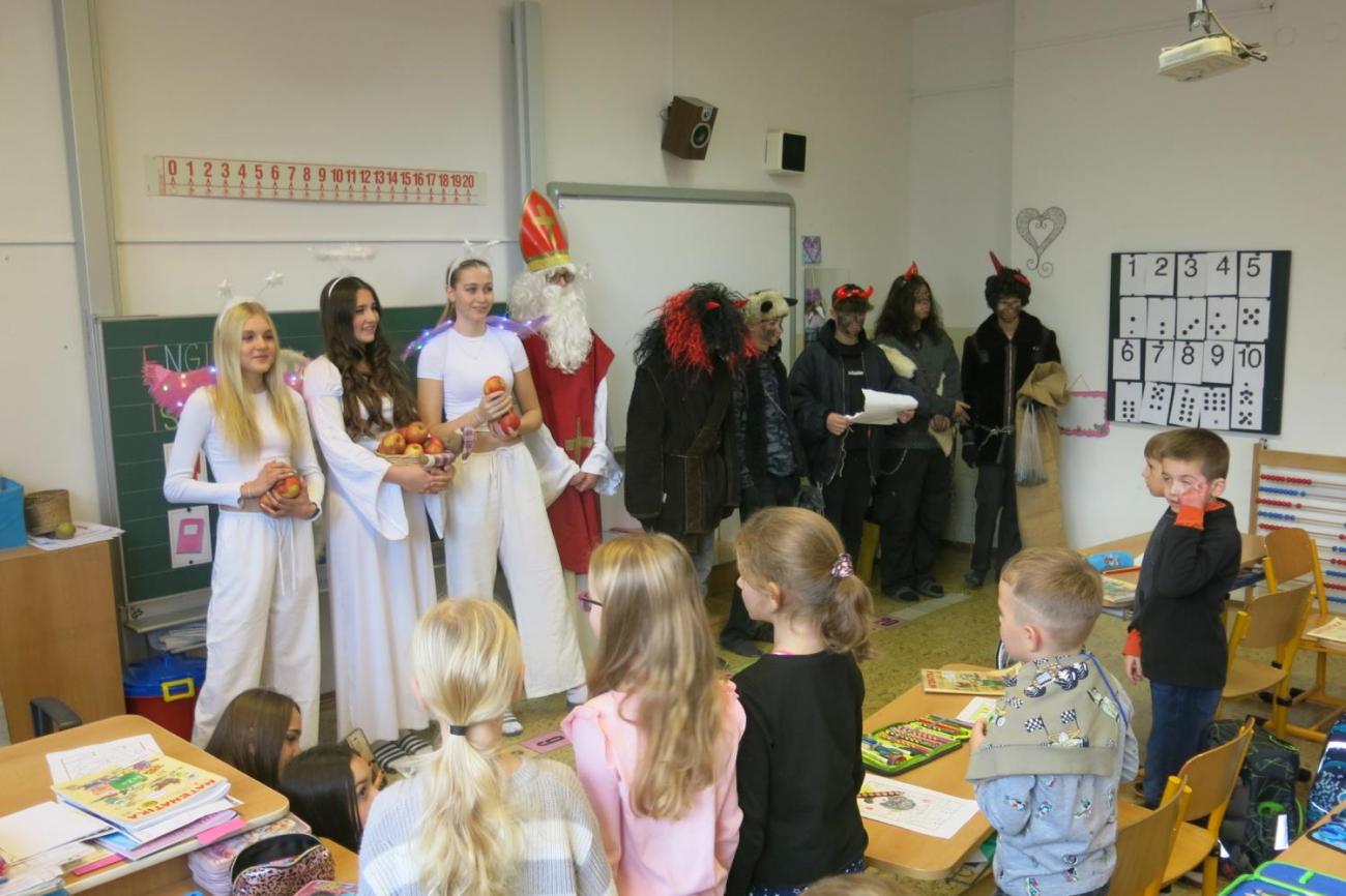 Přišel k nám Mikuláš  1. a 2. ročník