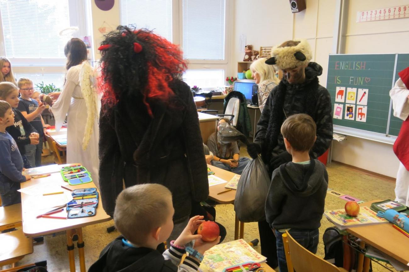 Přišel k nám Mikuláš  1. a 2. ročník