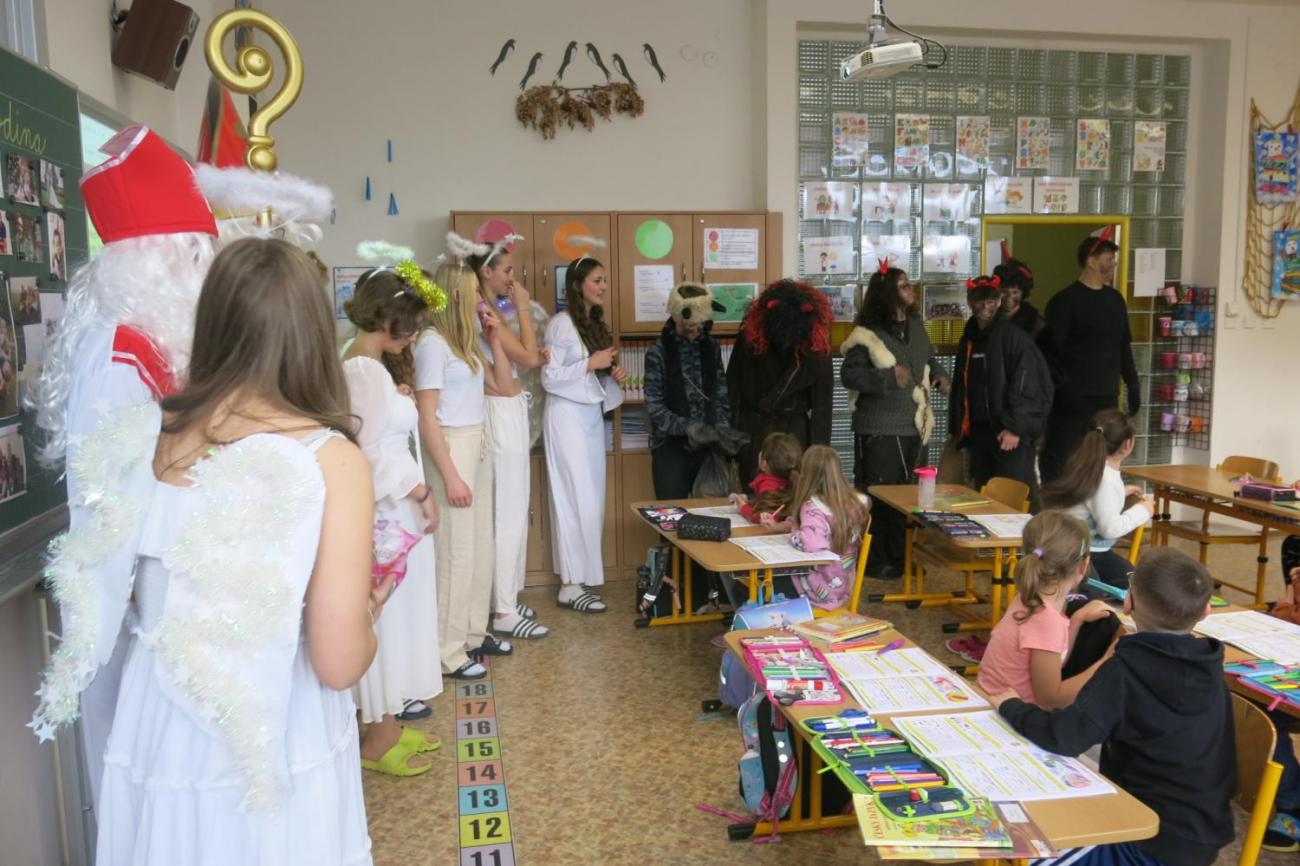 Přišel k nám Mikuláš  1. a 2. ročník