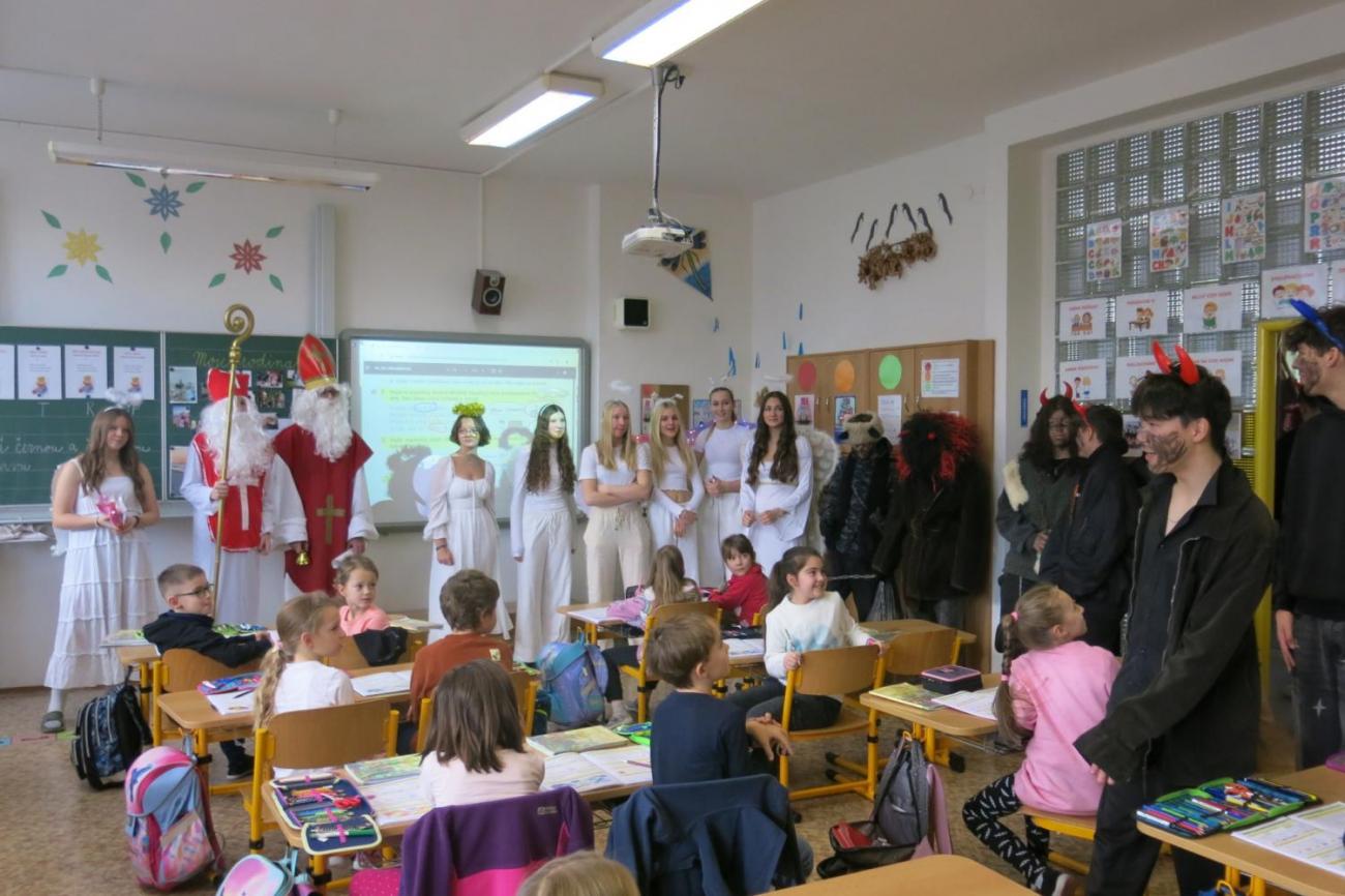 Přišel k nám Mikuláš  1. a 2. ročník