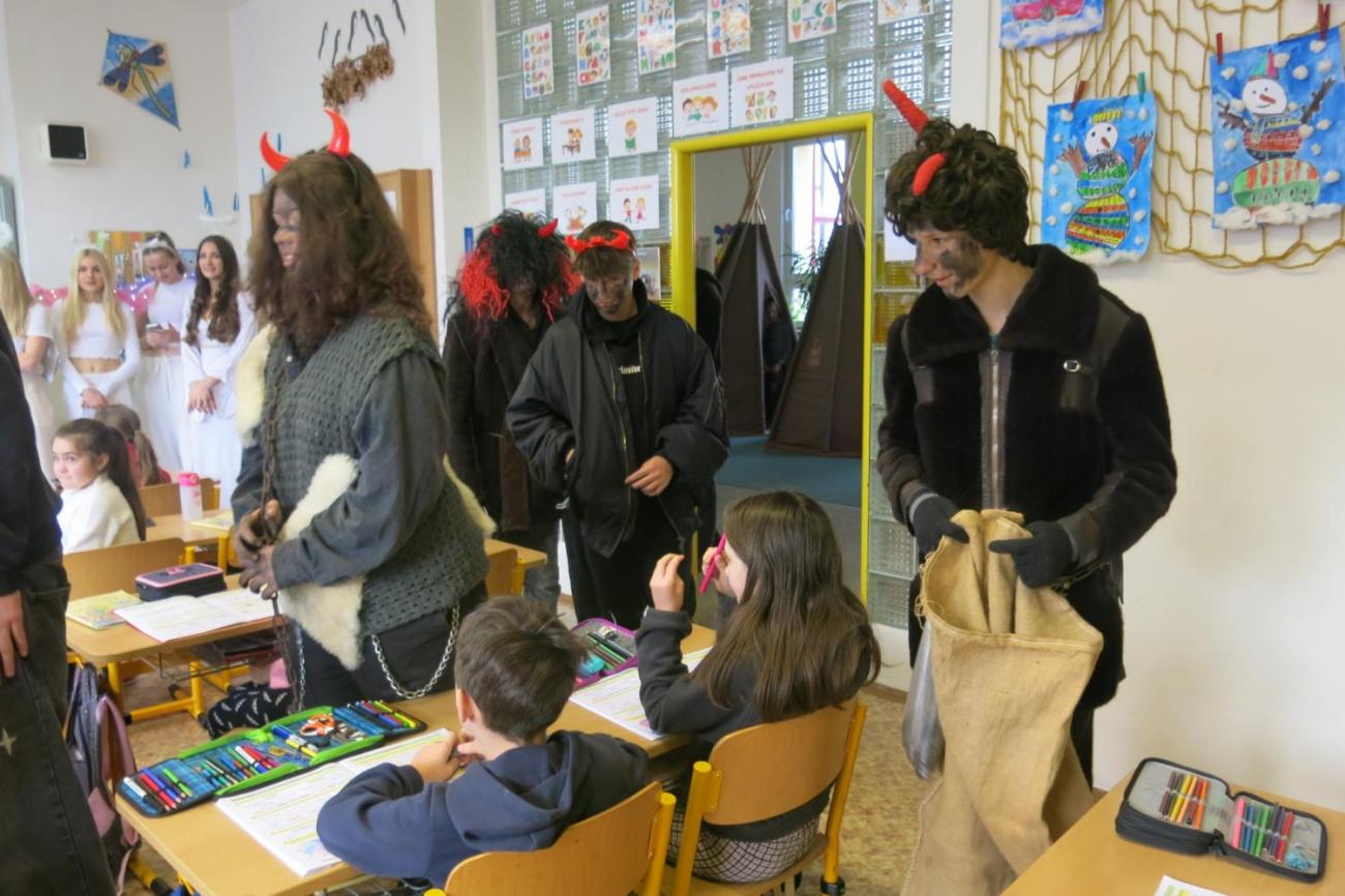 Přišel k nám Mikuláš  1. a 2. ročník