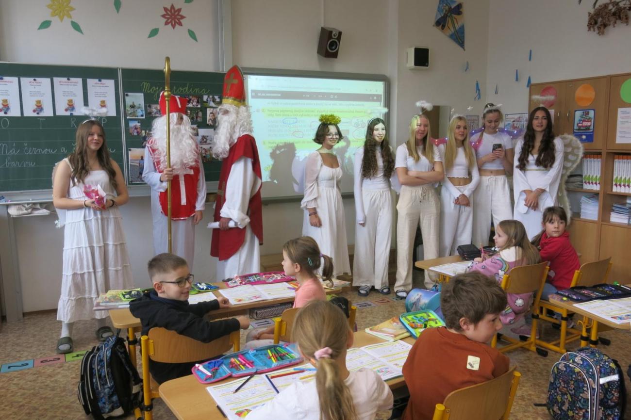 Přišel k nám Mikuláš  1. a 2. ročník