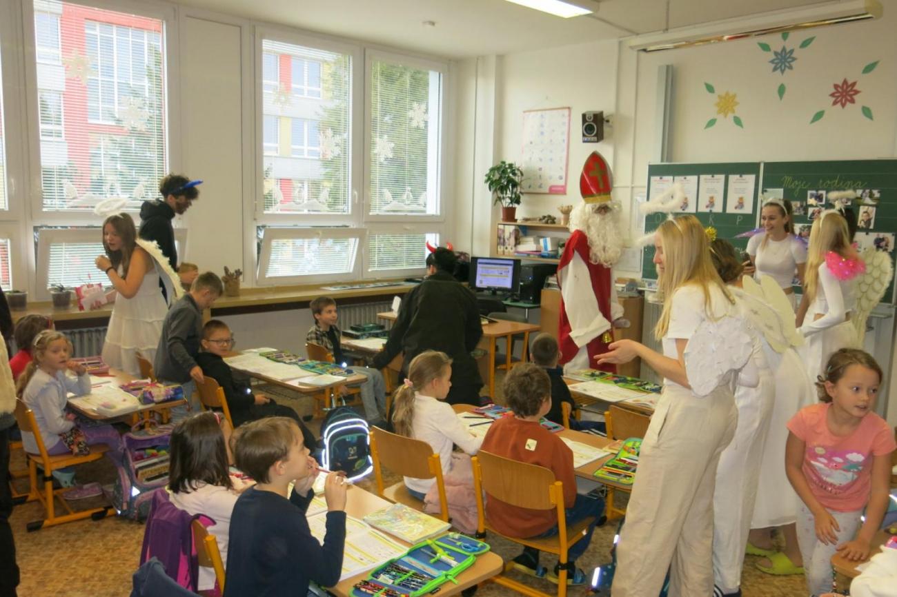 Přišel k nám Mikuláš  1. a 2. ročník