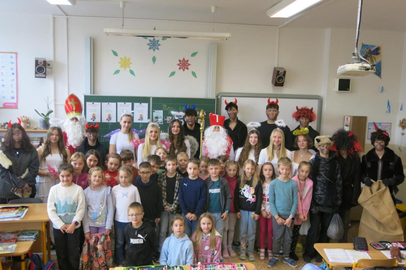 Přišel k nám Mikuláš  1. a 2. ročník