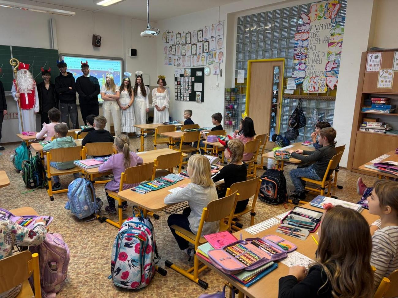 Přišel k nám Mikuláš  1. a 2. ročník