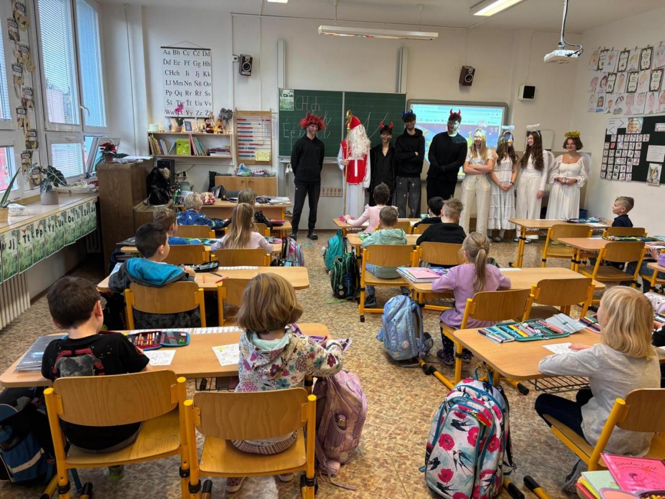 Přišel k nám Mikuláš  1. a 2. ročník