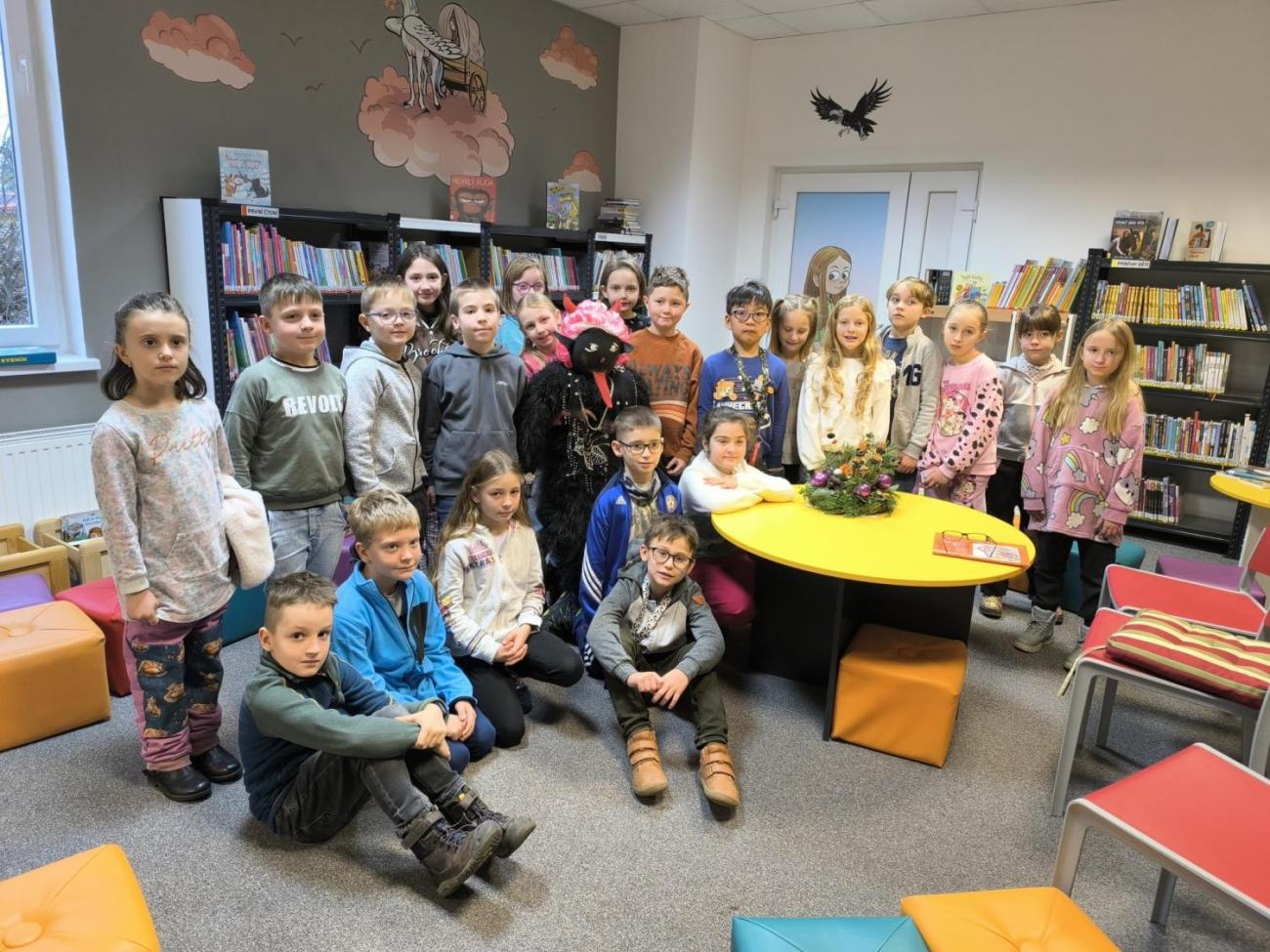 Knihovna - autorské čtení 2.A a 2.B