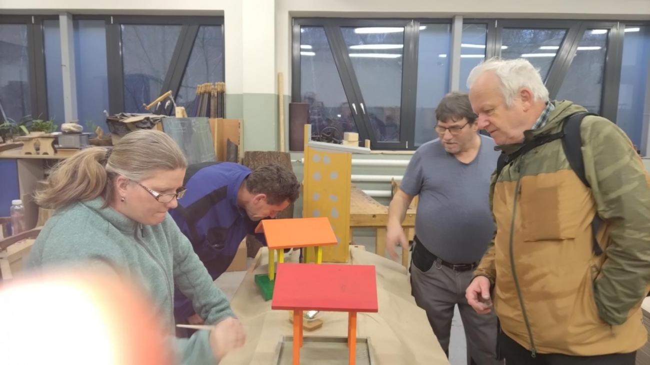 Spolupráce 7.C a DTS Jihlava, Projekt "Budka"