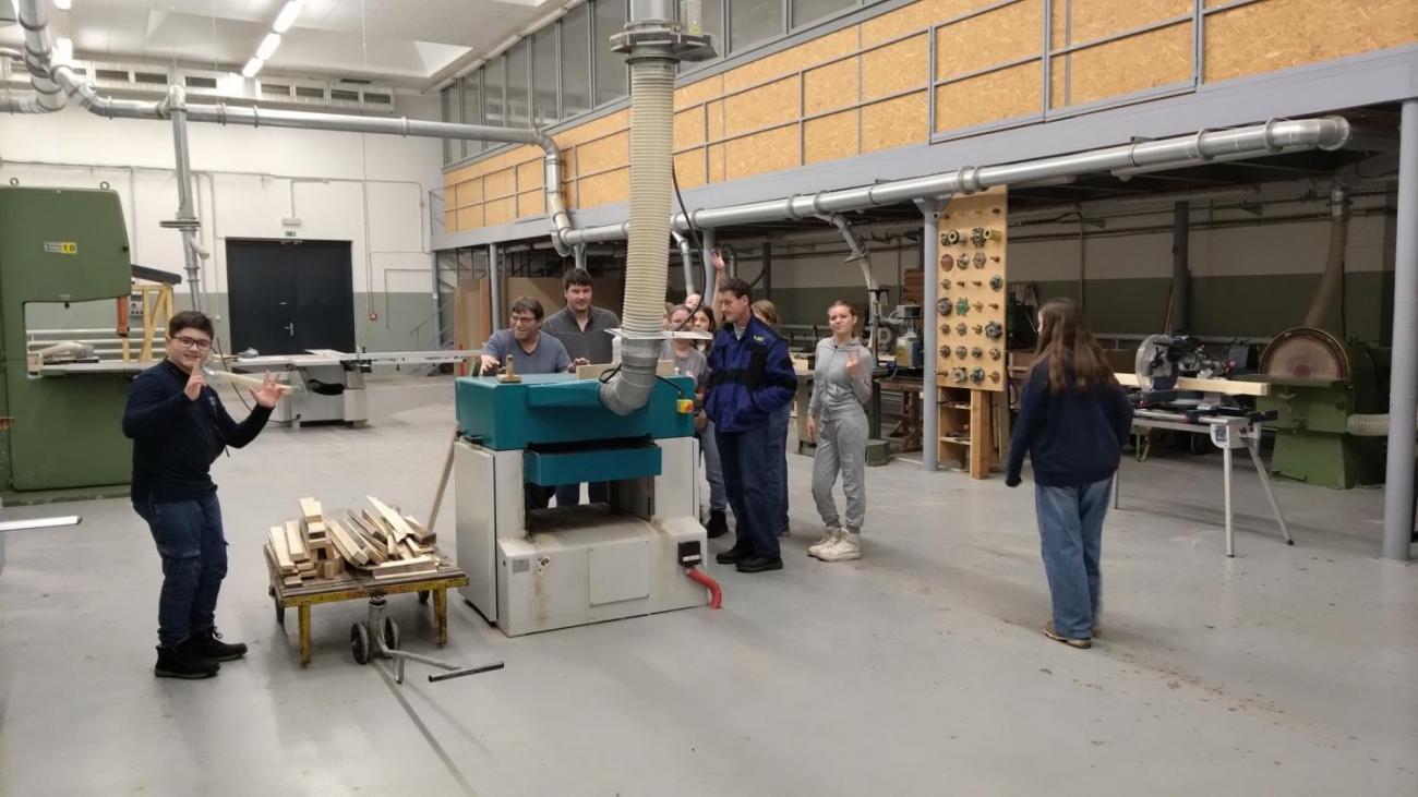 Spolupráce 7.C a DTS Jihlava, Projekt "Budka"