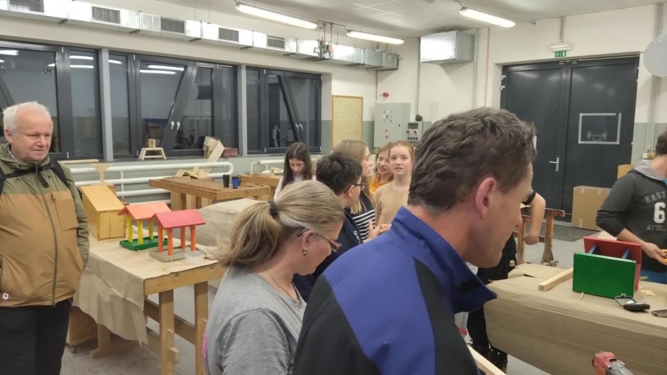 Spolupráce 7.C a DTS Jihlava, Projekt "Budka"