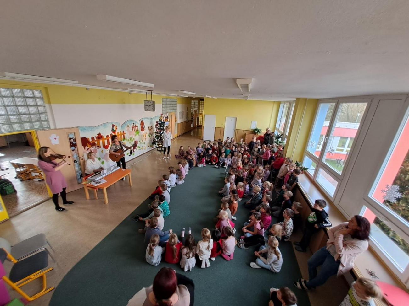 Vánoční vystoupení MŠ Mašinka