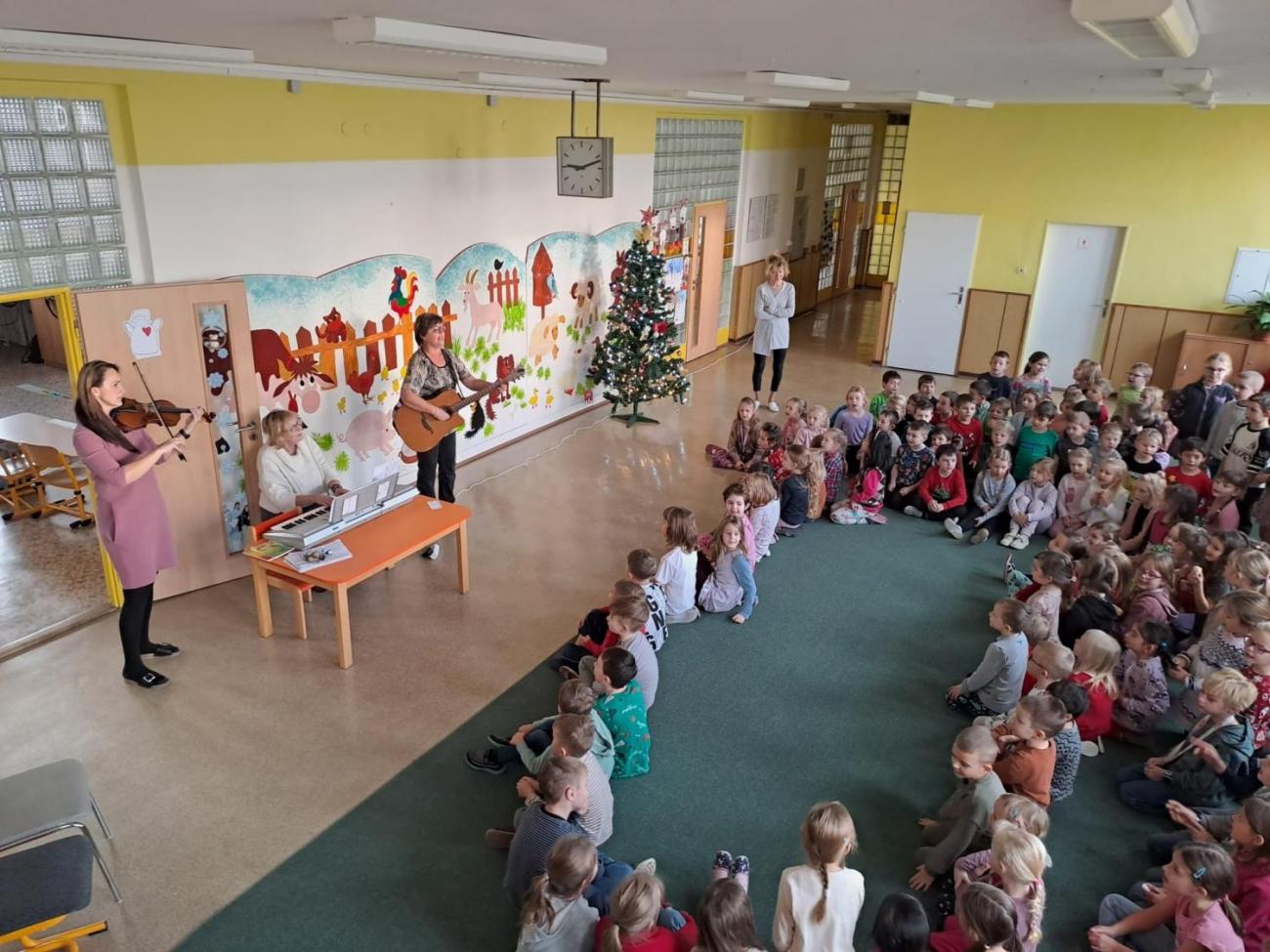 Vánoční vystoupení MŠ Mašinka