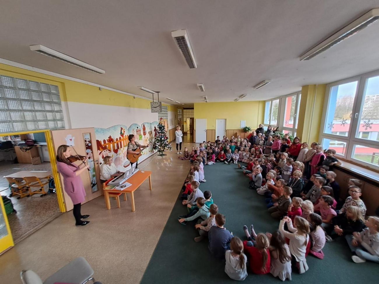 Vánoční vystoupení MŠ Mašinka