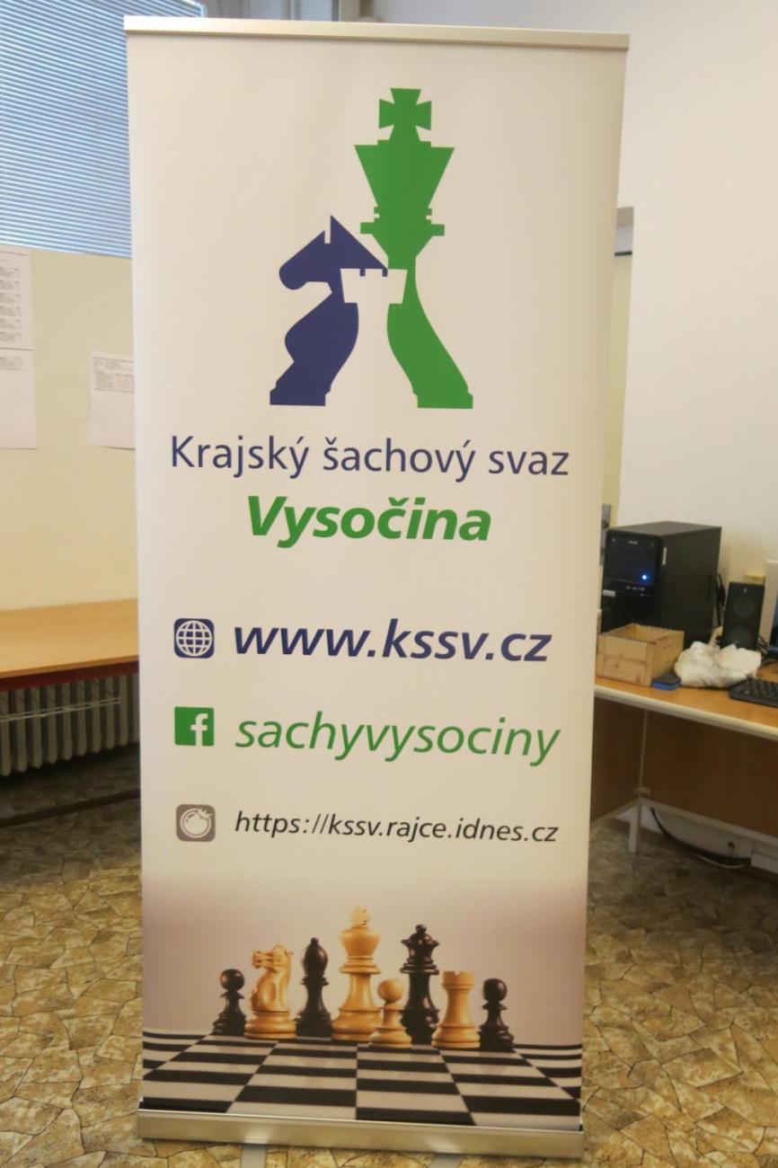 Okresní přebor školních týmů v šachu ve školním roce 2024/2025