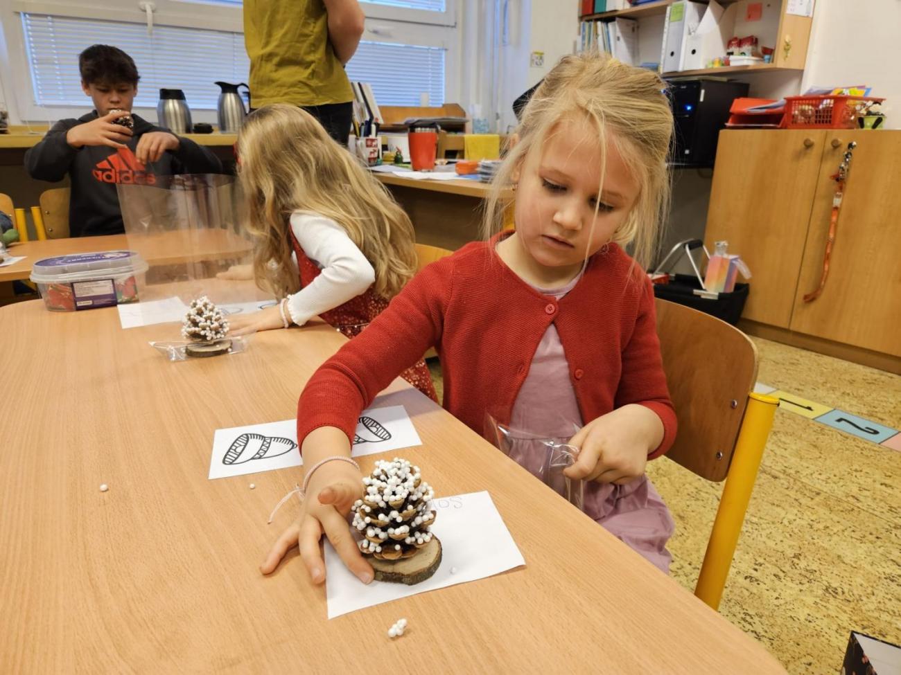 Vánoční besídka s deváťáky  1. C + 9. C