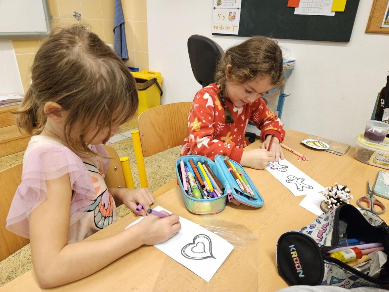 Vánoční besídka s deváťáky  1. C + 9. C