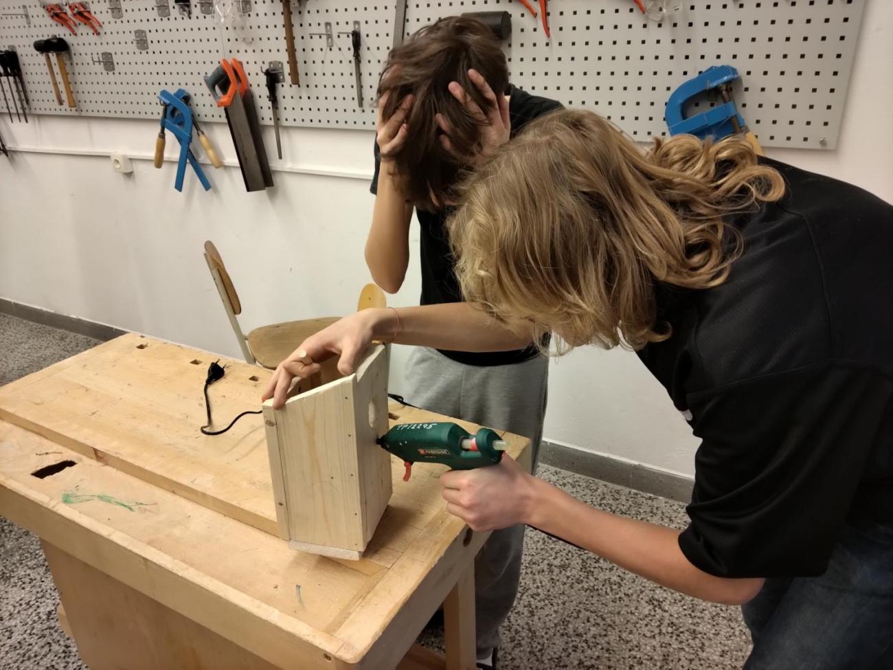 Vyrábíme krmítka i ptačí budky