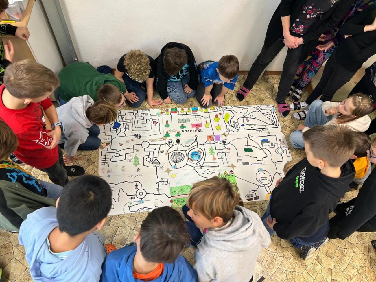 Projekt 4. ročníku v informatice - OZOBOTI 