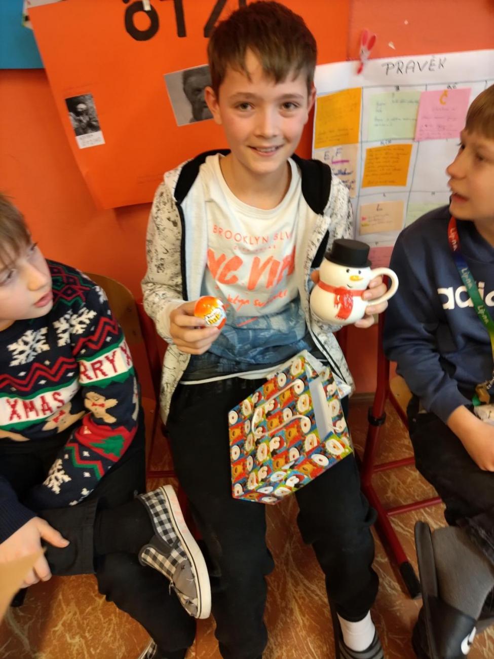 Vánoční besídka, 6.D