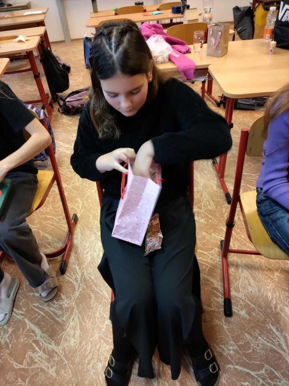 Vánoční besídka, 6.D