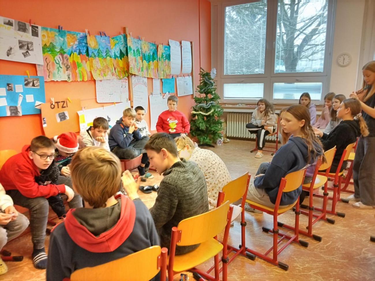 Vánoční besídka, 6.D