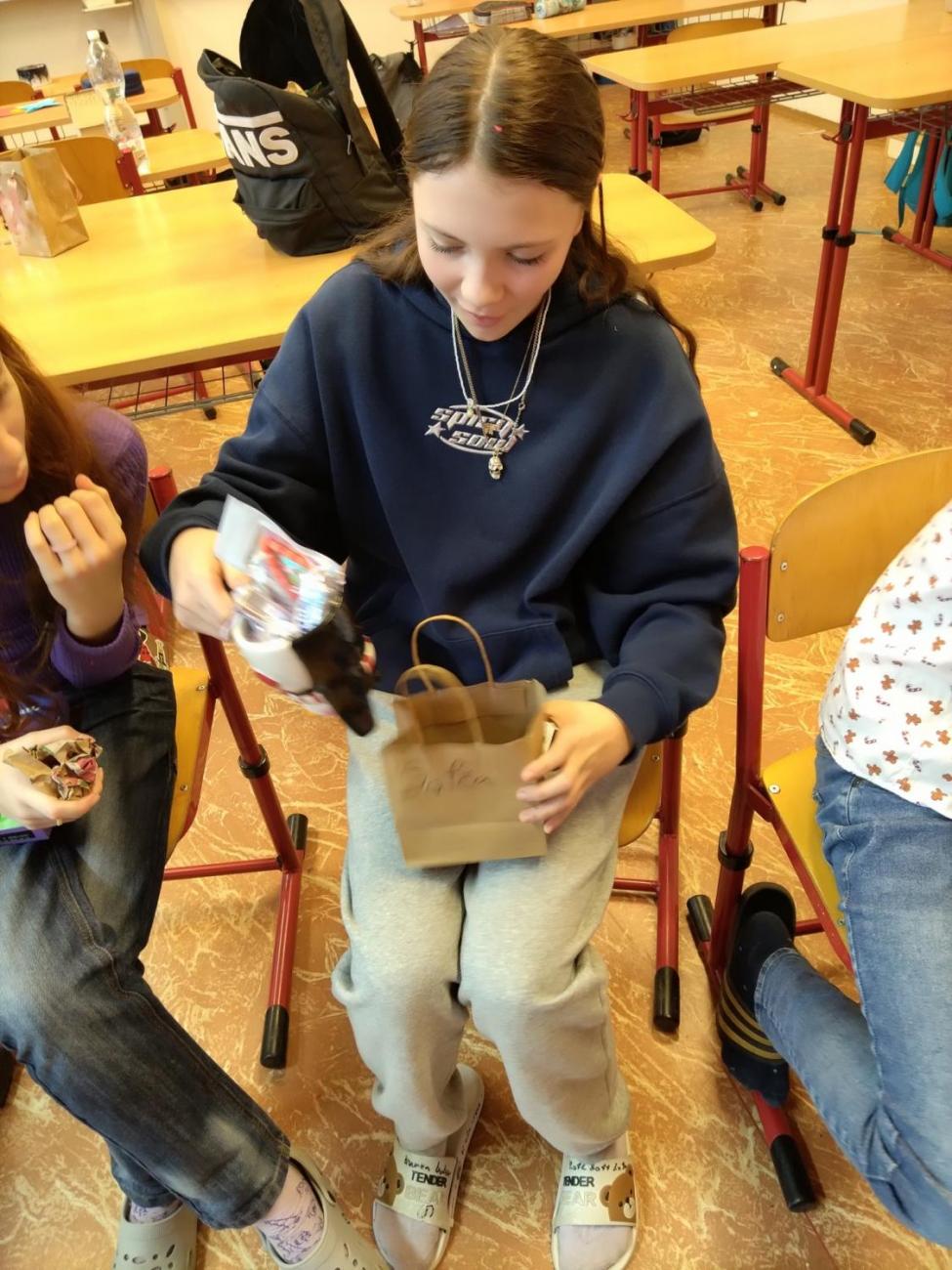 Vánoční besídka, 6.D