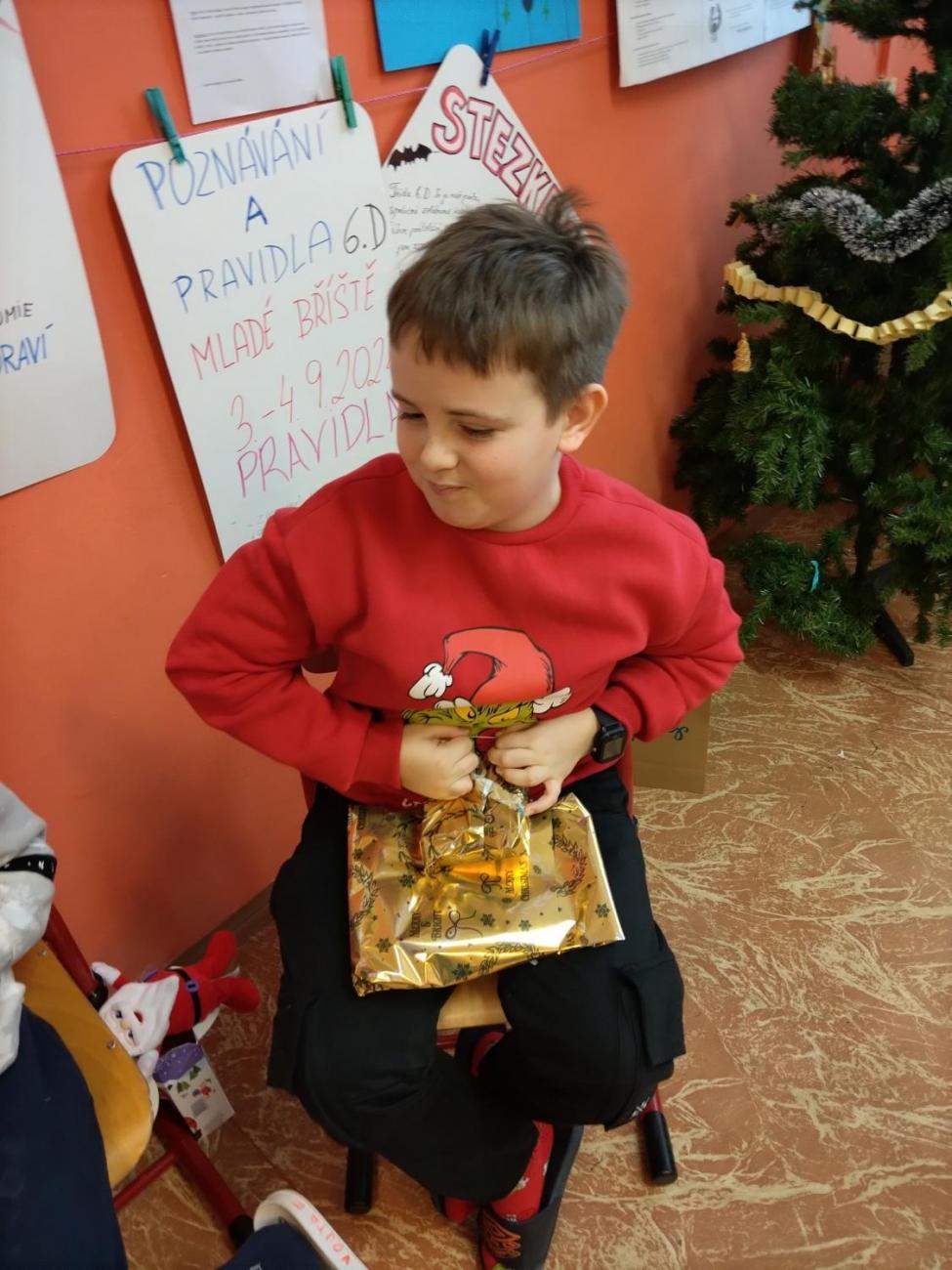Vánoční besídka, 6.D