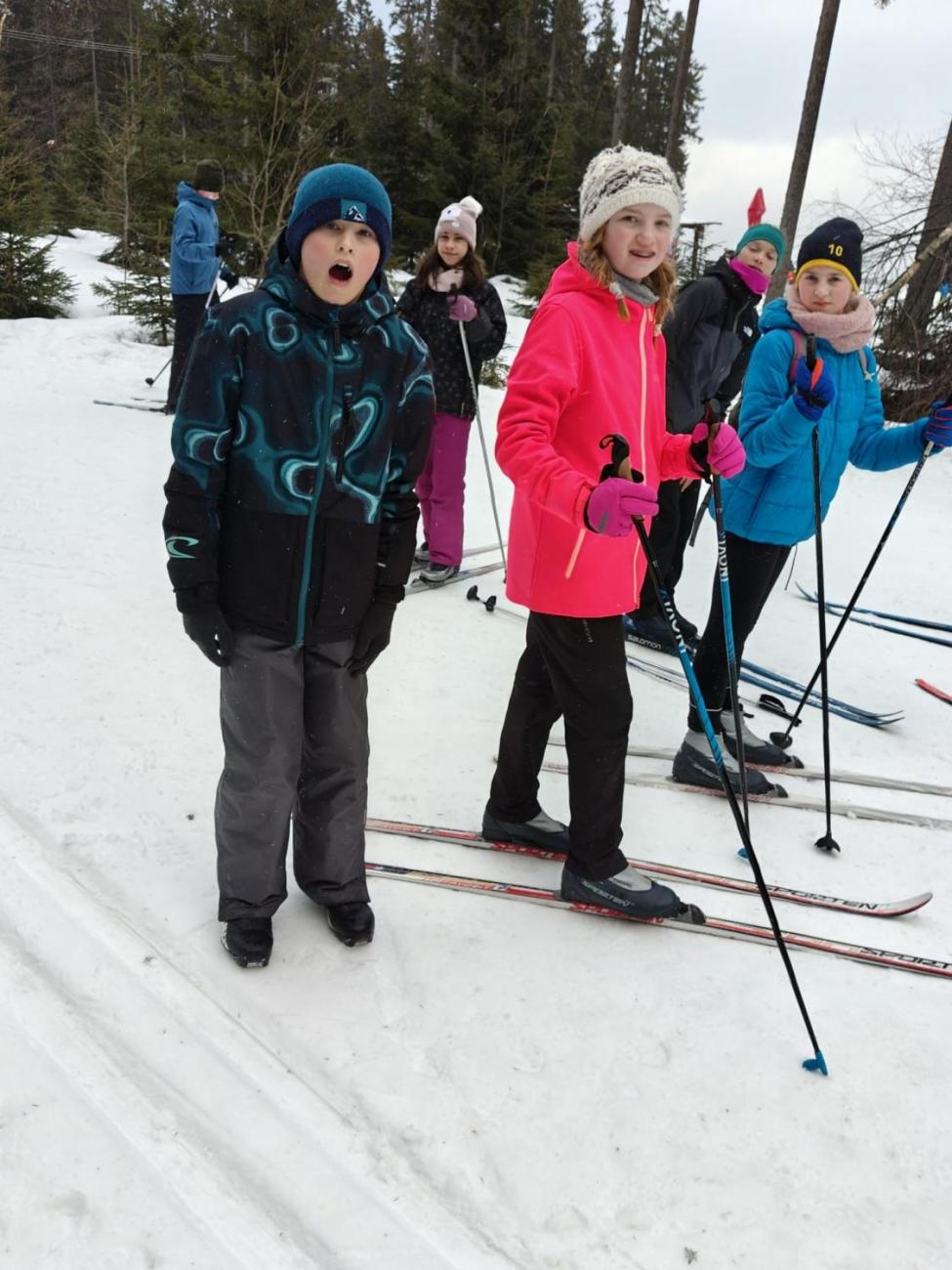 Lyžařský výcvikový kurz 7. ročníku - Zadov