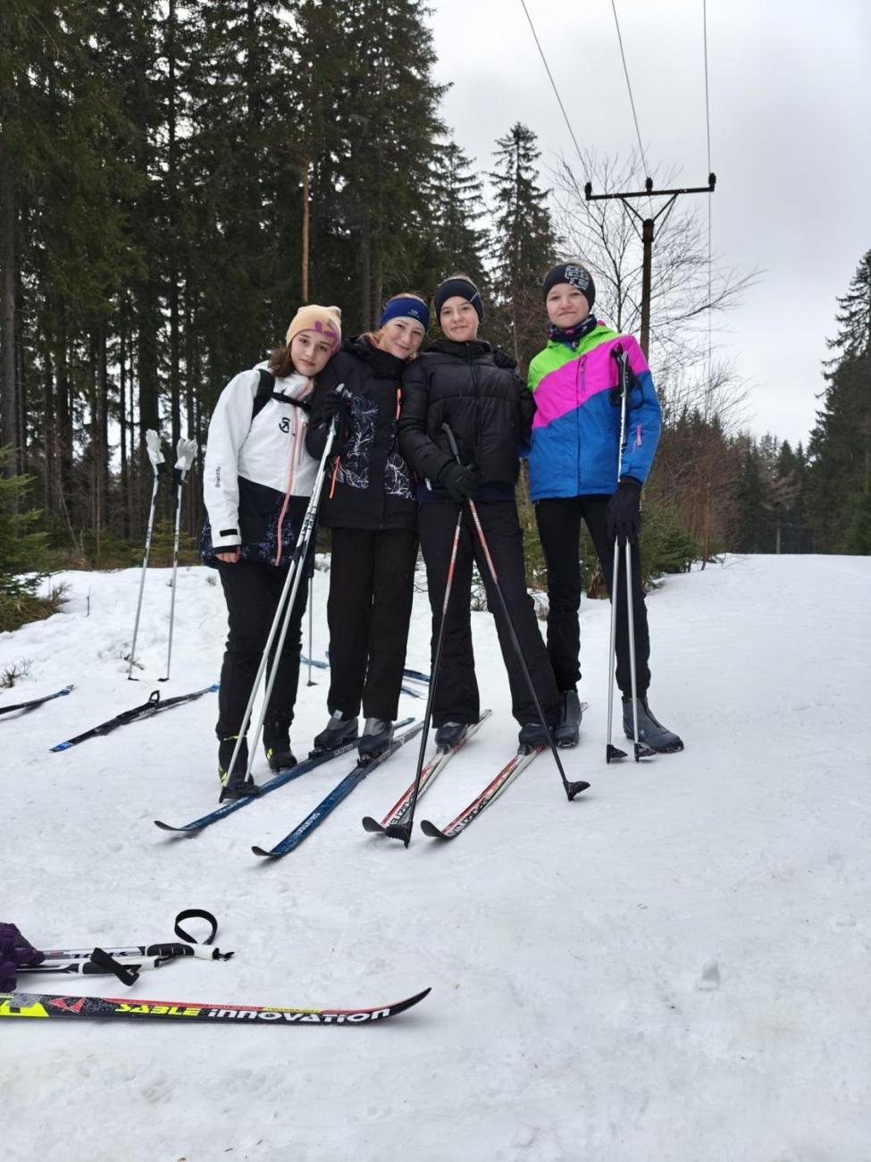 Lyžařský výcvikový kurz 7. ročníku - Zadov